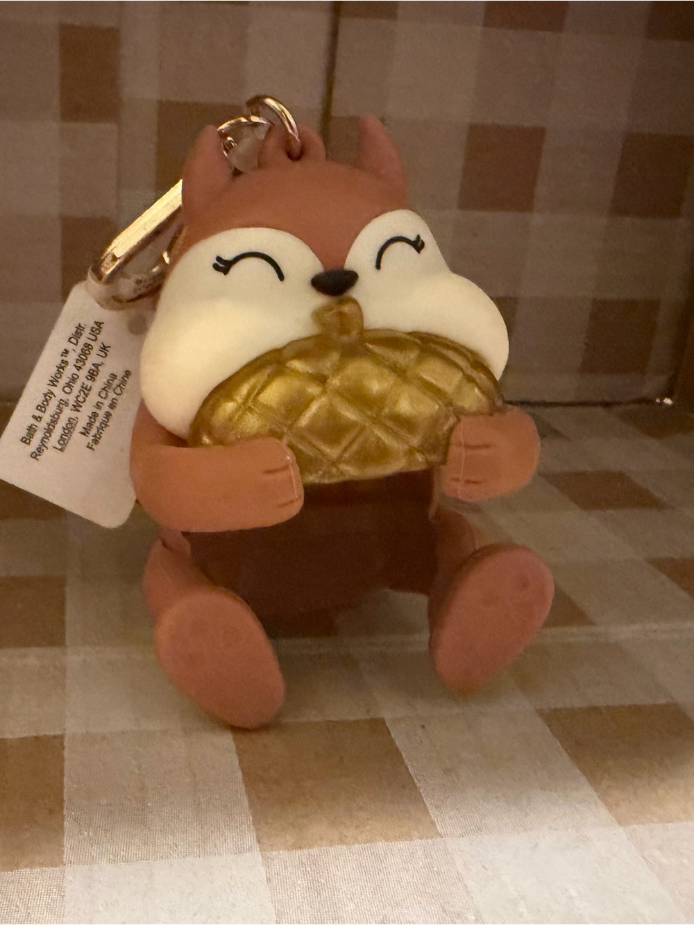 Squirrel with Acorn Pocketbac Holder